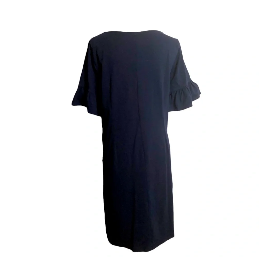 J.Crew Ruffle-sleeve dress